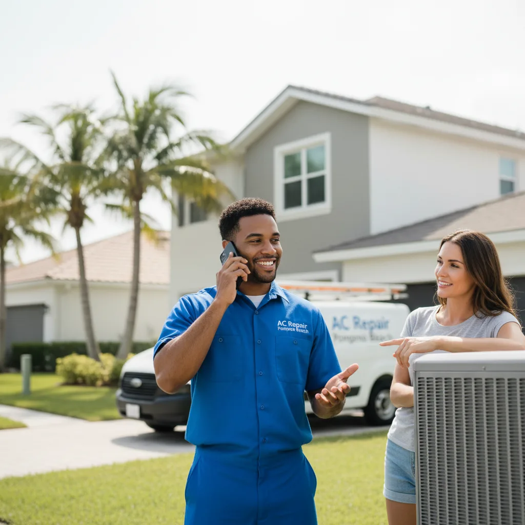 AC Repair Pompano Beach customer support in Hazleton
